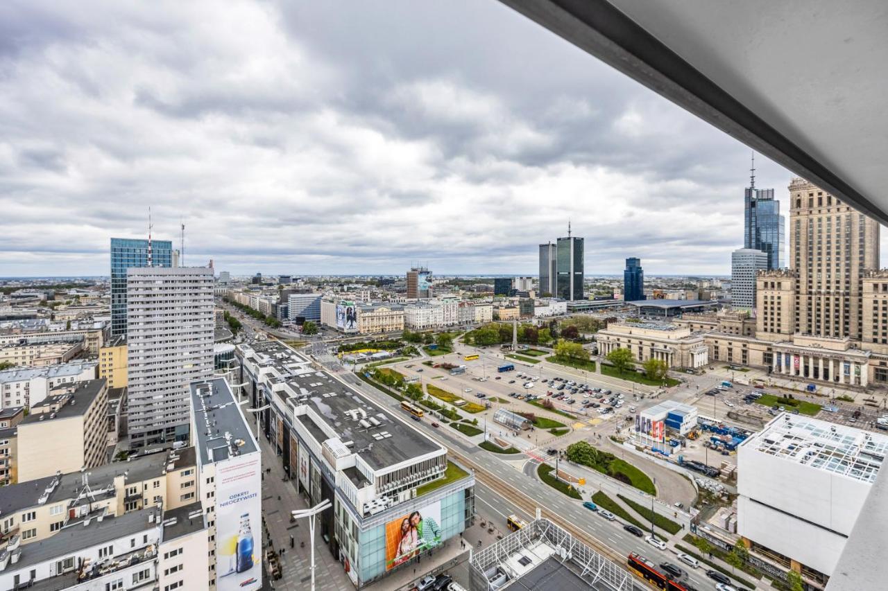 23Rd Floor 3Br Apt With Views Of Warschau Exterior foto